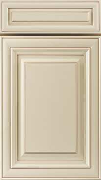Creme Maple Glazed Door