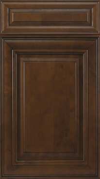 Chocolate Maple Glazed Door