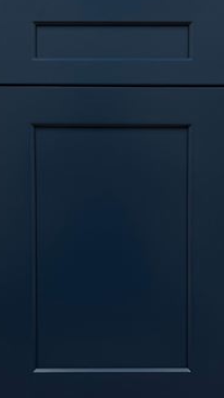 Shaker Navy Door SNV